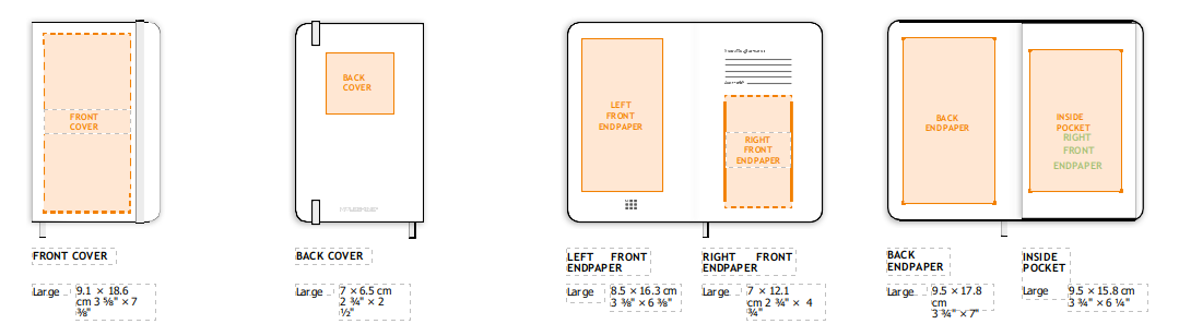 BookPress classic notebook expanded customisation process