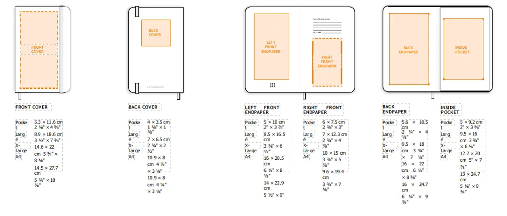 classic notebook soft cover customisation process