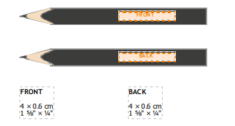 black pencil set customisation
